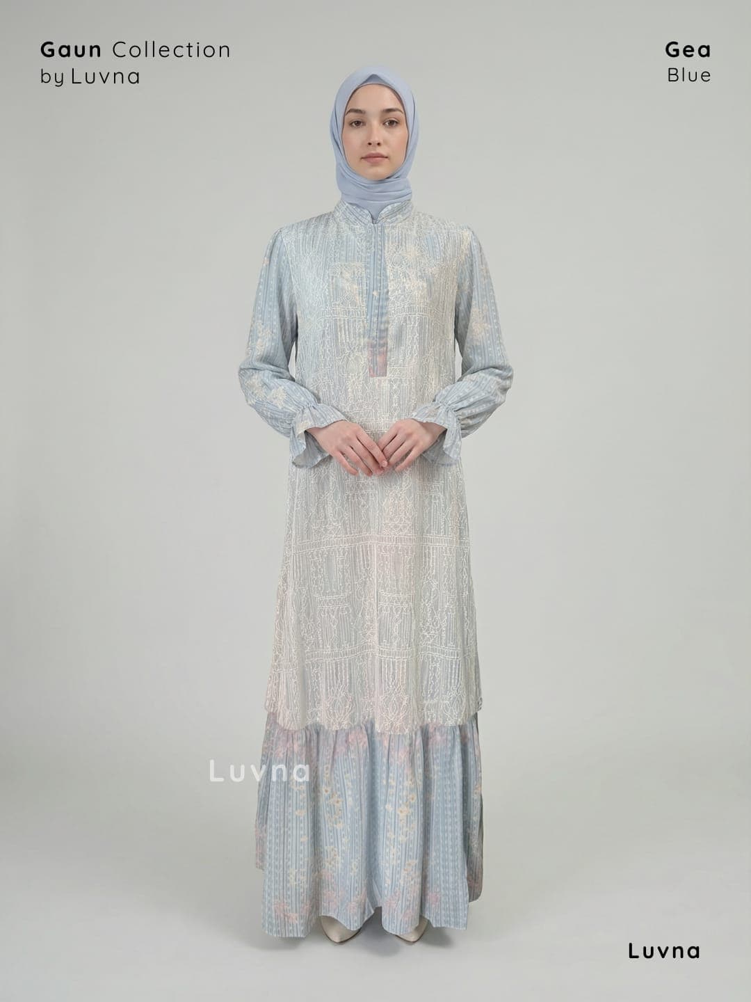 Luvna Gea Gaun Dress - Ceruty Full Chantily 4