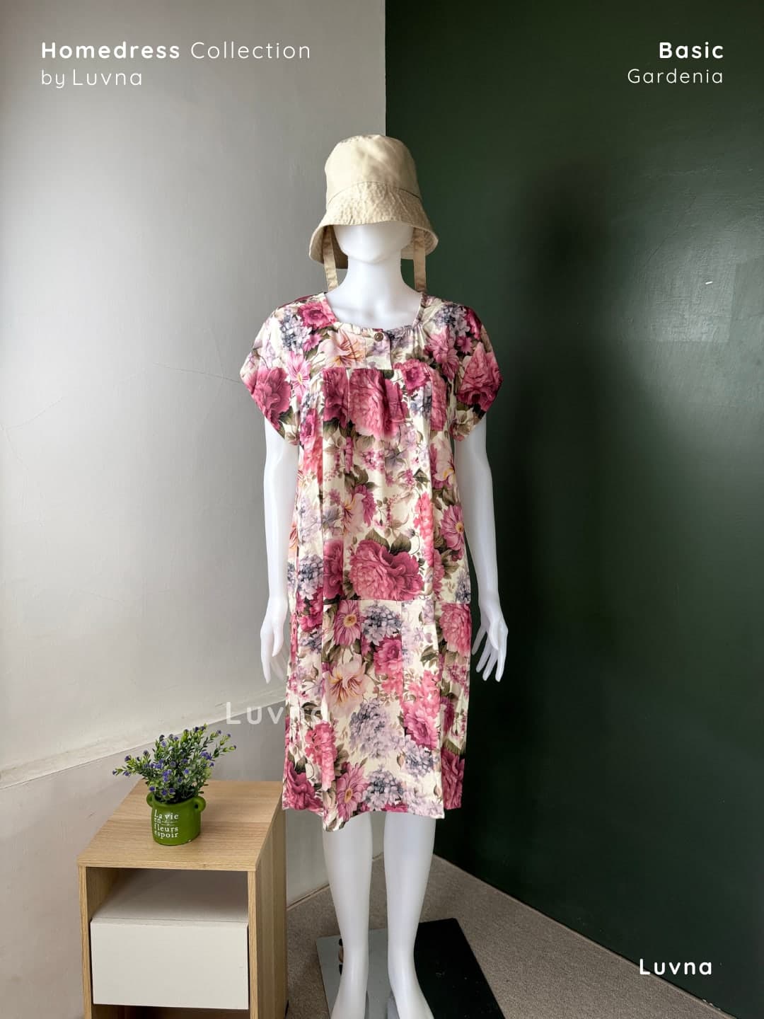 Luvna Basic Homedress Potong-Daster Busui 4