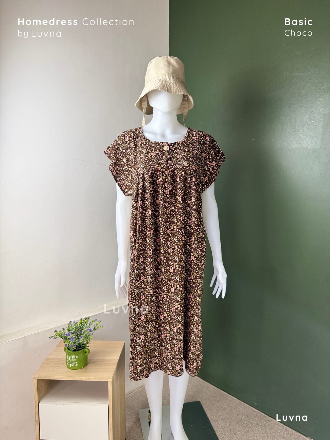 Luvna Basic Homedress Potong-Daster Busui 5