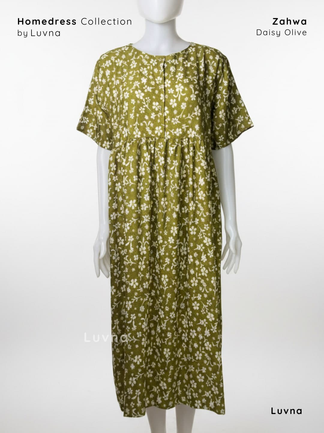 Luvna Basic Zahwa Homedress Premium - Daster Busui 3