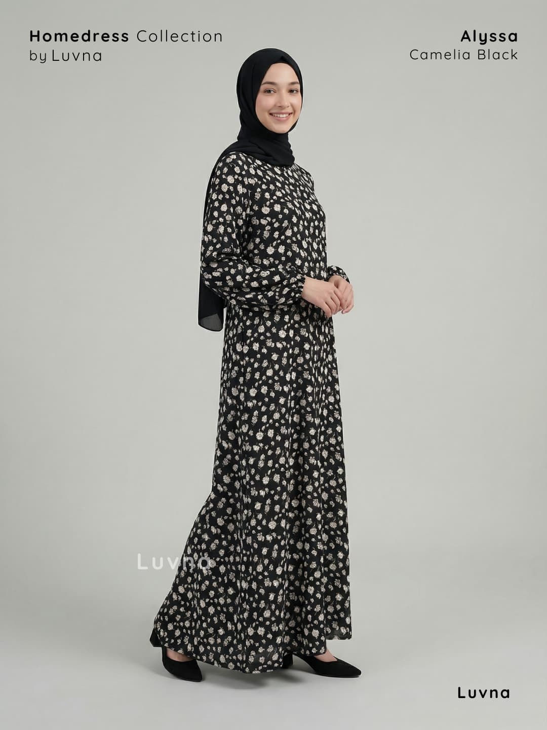 Luvna Alyssa Homedrees - Rayon Premium Daster Bumil Busui Friendly 1