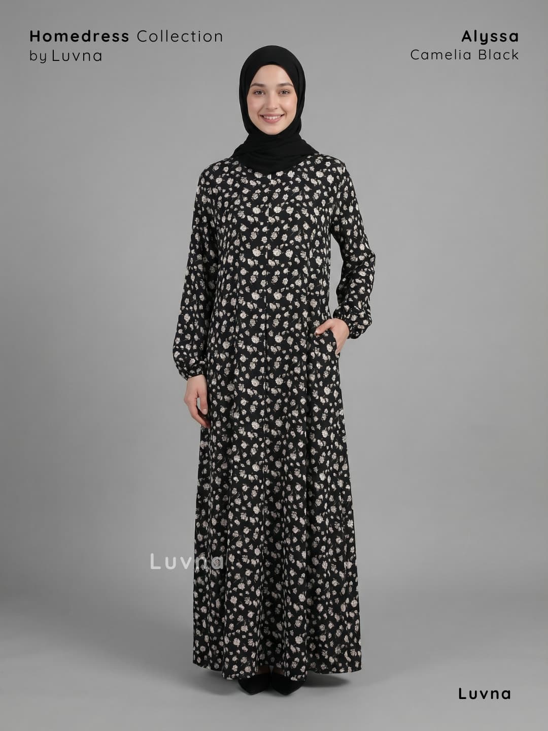 Luvna Alyssa Homedrees - Rayon Premium Daster Bumil Busui Friendly 5