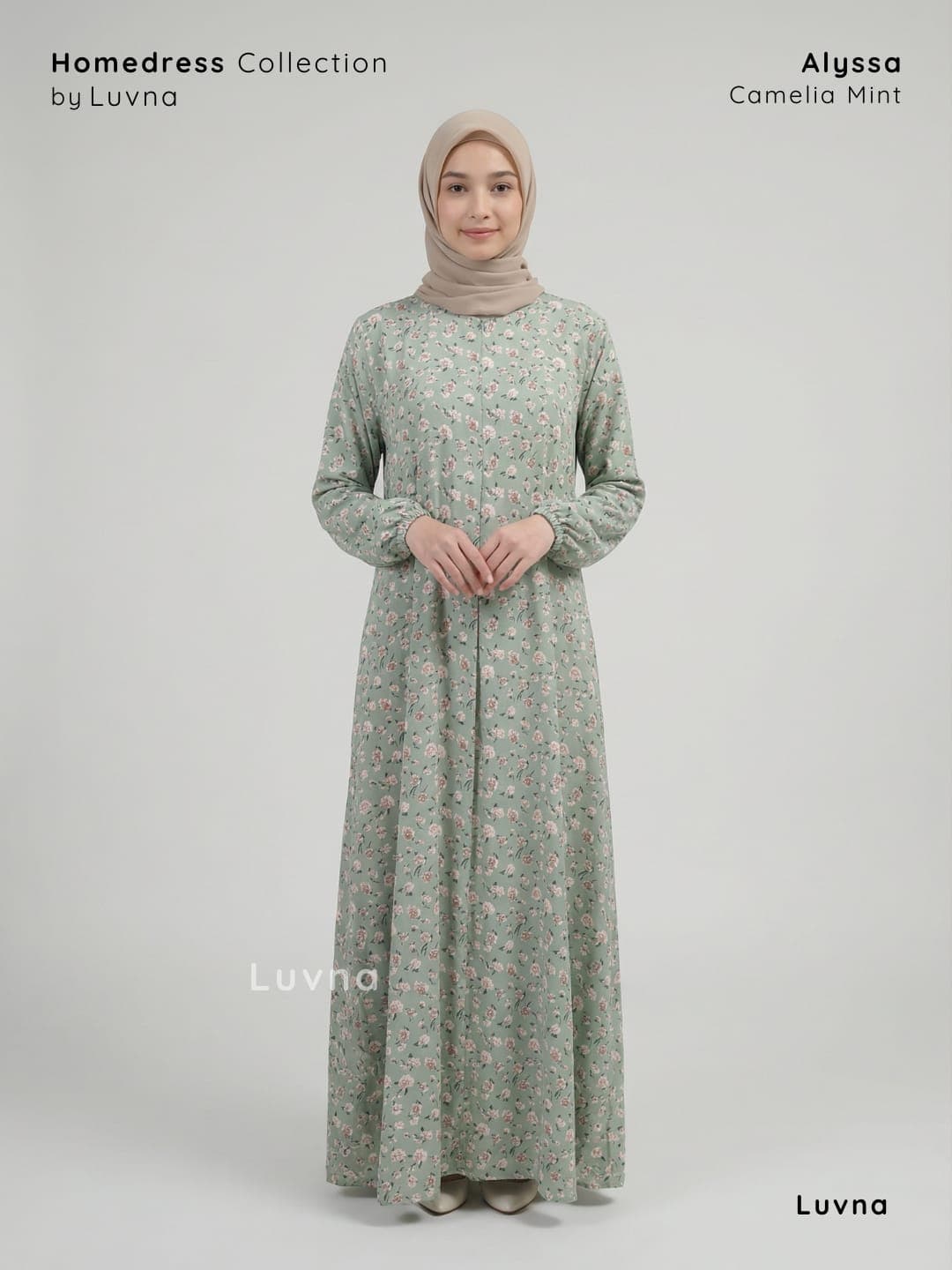 Luvna Alyssa Homedrees - Rayon Premium Daster Bumil Busui Friendly 6