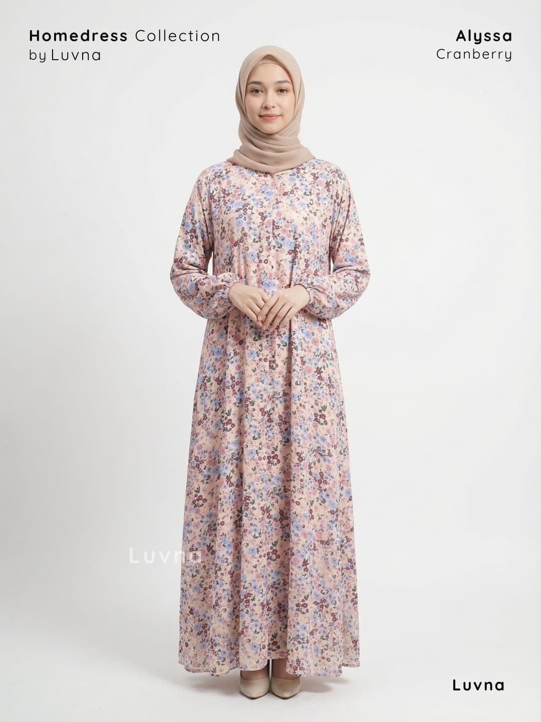 Luvna Alyssa Homedrees - Rayon Premium Daster Bumil Busui Friendly 7
